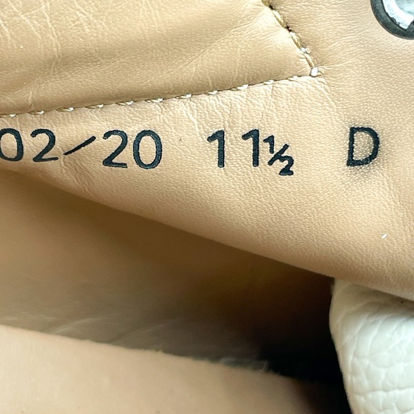 Allen Edmonds Mens 11.5 D Porter Derby White Leather Sneakers Shoes Casual - Picture 12 of 12